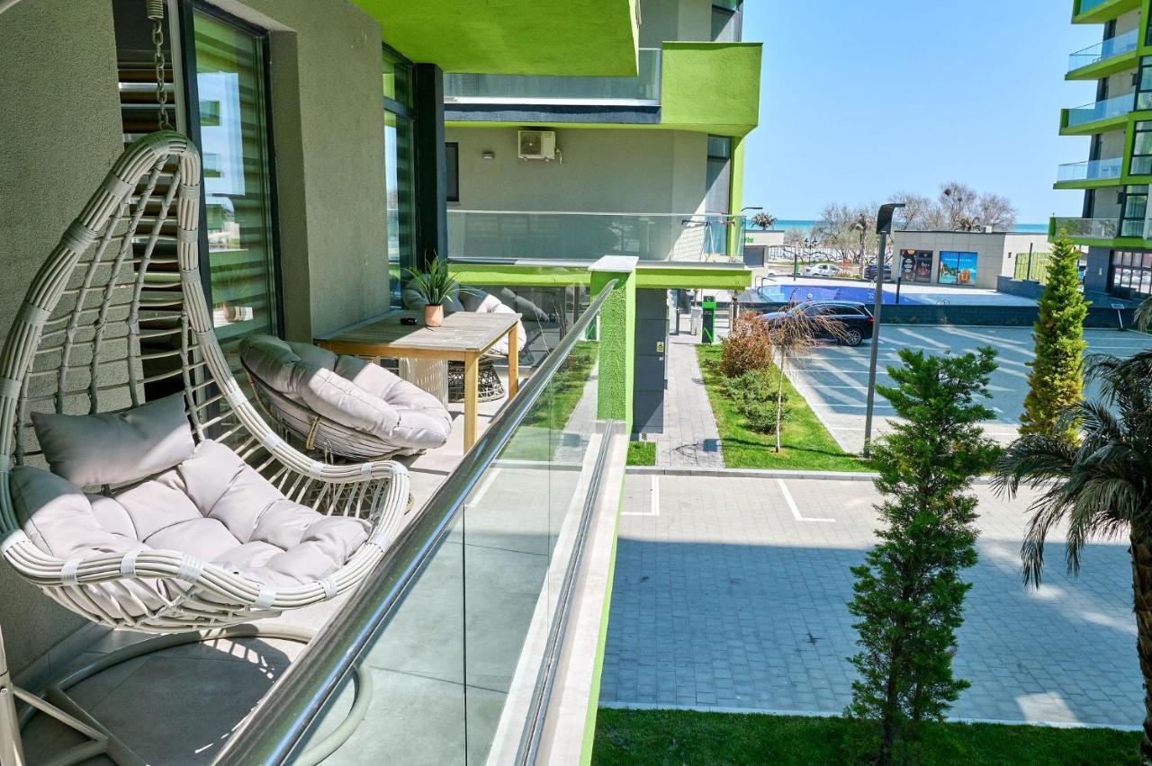 Bamboo Sea View Apartment - Spa Pools Resort And Parking Mamaia Εξωτερικό φωτογραφία