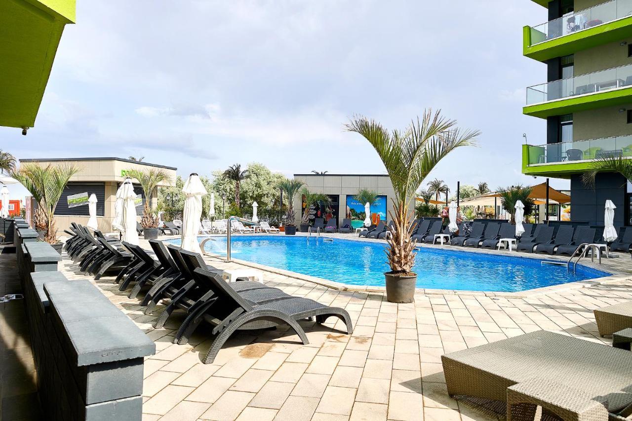 Bamboo Sea View Apartment - Spa Pools Resort And Parking Mamaia Εξωτερικό φωτογραφία